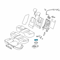 OEM 2010 Ford Fusion Insert Diagram - 6E5Z-54047A74-AAA