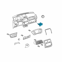 OEM 2008 Scion xD Cup Holder Diagram - 55620-52060-B0