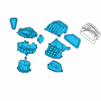 OEM 2017 Nissan Quest Blower Assy-Front Diagram - 27200-1JA1B