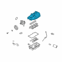 OEM Mercury Intake Manifold Diagram - 9L8Z-9424-A