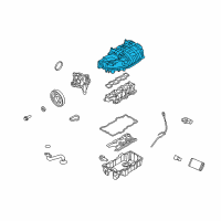OEM Ford Escape Intake Manifold Diagram - 9L8Z-9424-A