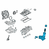 OEM BMW 430i OIL FILTER Diagram - 11-42-8-580-414