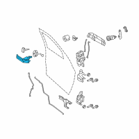 OEM 2012 Ram 3500 Handle-Door Interior Diagram - 68044819AB