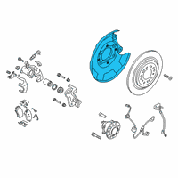 OEM Hyundai Venue Extra BRKT, LH Diagram - 58390-K2300