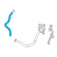 OEM 2019 Honda Insight HOSE, EWP OUTLET Diagram - 1J402-6L2-A00