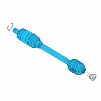 OEM 2019 BMW i3 Right Cv Axle Assembly Diagram - 33-20-7-641-212