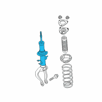 OEM 2011 Infiniti EX35 ABSORBER Kit - Shock, Front Diagram - E6110-1BN0B