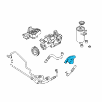 OEM BMW Suction Hose Diagram - 32-41-6-785-419