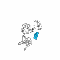 OEM 2003 Saturn Vue Valve Asm-Brake Propn Diagram - 22706604