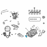 OEM 2018 Jeep Grand Cherokee Seal-Throttle Body To Intake Diagram - 53022320AB