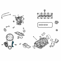 OEM Dodge Guide-Timing Chain Diagram - 4893429AA