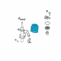 OEM 2017 Lincoln MKC Coil Spring Diagram - EJ7Z-5310-H