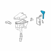 OEM 2000 Lexus LX470 Ignition Coil Diagram - 90919-02259