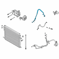 OEM 2021 Ford Police Interceptor Utility Pressure Tube Diagram - L1MZ-19D742-CA