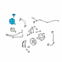 OEM 2012 Chevrolet Camaro Reservoir Diagram - 92233427