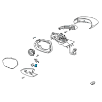 OEM 2022 Lincoln Corsair LAMP ASY Diagram - LJ7Z-13B374-A