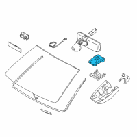 OEM Rain Sensor Diagram - 8646C-60010