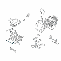 OEM 2012 Hyundai Santa Fe Slide Limit Switch Diagram - 88507-0W000