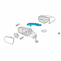 OEM 2017 Lincoln MKX Signal Lamp Diagram - EJ7Z-13B374-A