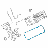 OEM Ford F-150 Valve Cover Gasket Diagram - AL3Z-6584-B