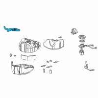 OEM 2002 Ford Excursion Filler Pipe Diagram - 1C7Z-9034-AA