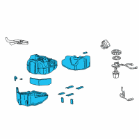 OEM Ford Excursion Fuel Tank Diagram - 3C7Z-9002-AA