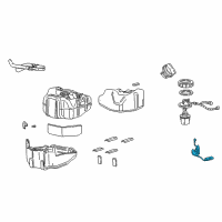 OEM 2004 Ford Excursion Fuel Gauge Sending Unit Diagram - YC3Z-9A299-AA