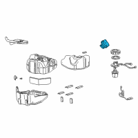 OEM Ford F-250 HD Fuel Cap Diagram - F4TZ-9030-C