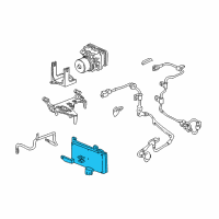 OEM 2000 Acura NSX TCS Unit Diagram - 39900-SL0-043