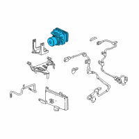 OEM 2005 Acura NSX Modulator Assembly Diagram - 57110-SL0-Z03