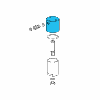 OEM 2015 Chevrolet Impala Filter Asm-Cng Fuel Diagram - 52371815