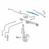 OEM 2015 Chevrolet Corvette Front Blade Diagram - 84613732