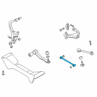 OEM 2004 Kia Optima Arm Assembly-Rear Assist Diagram - 5525038000