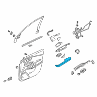 OEM 2021 Acura RDX Armrest Passenger Side (Alluring Ecru) Diagram - 83502-TJB-A01ZA