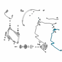 OEM 2002 Toyota Echo Liquid Line Diagram - 88716-52130