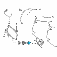 OEM 2000 Toyota Echo Clutch Coil Diagram - 88411-16070