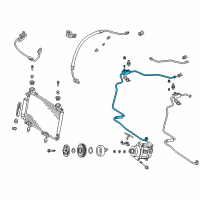 OEM 2001 Toyota Echo Liquid Line Diagram - 88716-52100