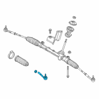OEM 2018 Jeep Compass Tie Rod-Outer Diagram - 68351148AA