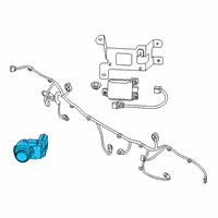 OEM Kia Soul Ultrasonic Sensor As Diagram - 99310K0000