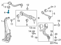 OEM 2017 Kia K900 Bolt Diagram - 544353M000