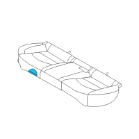 OEM 2020 Hyundai Elantra GT Pad Assembly-Rear Seat Cushion Diagram - 89150-G3000