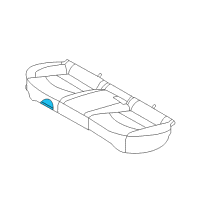 OEM 2018 Hyundai Elantra GT Pad Assembly-Rear Seat Cushion Diagram - 89150-G3000