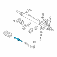 OEM 1998 Honda Prelude End Set, Rack Diagram - 53010-SW5-000