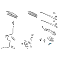 OEM Toyota Yaris Hose Connector Diagram - 85385-52390