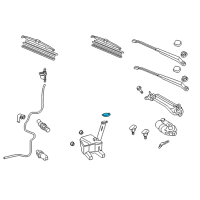 OEM Toyota Yaris Reservoir Cap Diagram - 85316-52190