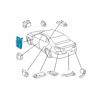 OEM 2008 Lexus LS460 Computer Assy, Smart Diagram - 89990-50046