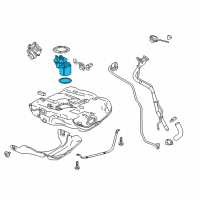 OEM Chevrolet Malibu Fuel Pump Diagram - 23406971