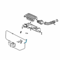 OEM 2005 Honda S2000 Tube B, Second Air Control Solenoid Diagram - 36355-PCX-000