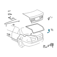 OEM 2003 Toyota Solara Lamp Switch Diagram - 84231-41020