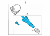 OEM 2020 Ford F-350 Super Duty Valve Diagram - F2GZ-1700-D